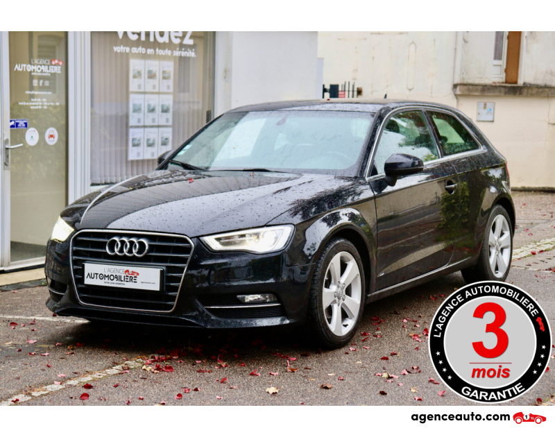 Gebrauchtwagenkauf, Günstige Gebrauchtwagen | Automobilienagentur Audi A3 1.6 TDI 105 Ambition BVM6 3 Portes (2ème Main, Suivi Complet à Jour, LED..) Noir Jahr 2014 Manuelle Diesel